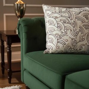 Modern Black White Abstract Cushion Cover